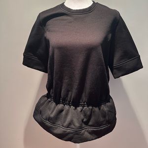 Black LuluLemon Athleisure Top